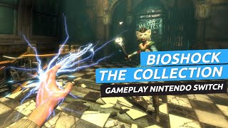 Gameplay de Bioshock The Collection en Nintendo Switch [upl. by Quartus]