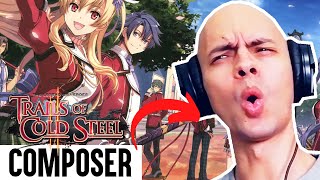 COMPOSER reacts 😲 TRAILS OF COLD STEEL 2 OST Phantasmal Blaze Kofi Request [upl. by Eenwat]