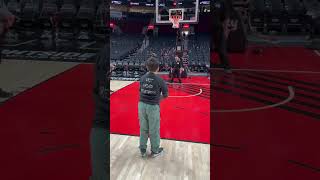 My school basketball team got to shoot a free throw after the game [upl. by Fitzsimmons196]