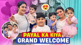 PAYAL KA KIYA GRAND WELCOME  Armaan Malik [upl. by Nerrak]