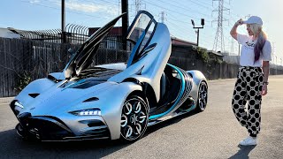 Water Firing Hypercar with NASA Technology  Hyperion [upl. by Yltnerb344]