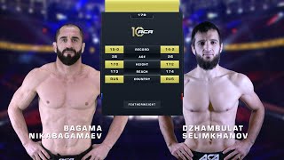 Багама Никабагамаев vs Джамбулат Селимханов  Bagama Nikabagamaev vs Dzhambulat Selimkhanov  ACA [upl. by Affay555]