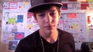 Austin Mahone USTREAM Friday September 30th 2011 Part 1 of 4 [upl. by Nonez]