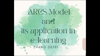 ARCS Model and its application in elearning [upl. by Claribel55]