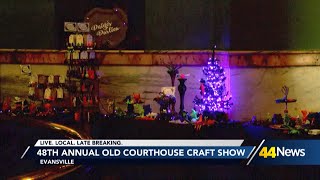 Vendors and makers will gather this weekend Old Courthouse Craft Show in Evansville [upl. by Osicnarf]