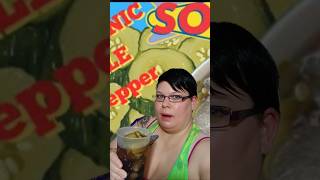 Dr Pepper With PICKLES REVIEW viralvideo food subscribe mukbang COMEDY follow [upl. by Nuri353]