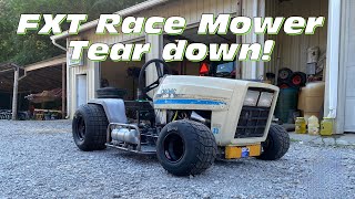 FXT Racing Lawnmower tear down [upl. by Hoang156]