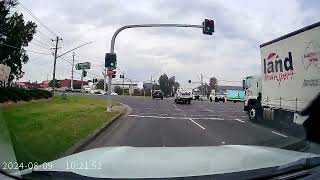 Dash cam footage Arndell Park M7 M5 TunnelPort botany 2 [upl. by Aciretahs]