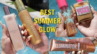 TESTING OUT THE BEST BODY SHIMMERS FOR SUMMER [upl. by Eirual]