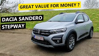 2022 Dacia Sandero Stepway Visual Review  Exterior amp Interior [upl. by Langer]