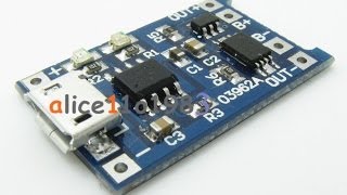 New TP4056 Lithium Cell Charger Module with Battery Protection [upl. by Ayamahs]