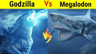 Godzilla Vs Megalodon Team  क्या होगा जब Meg का साथ T rex और Mosasaurus भी दे [upl. by Alrick]