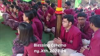 Blessing Ceremony of Class Xth 202324 [upl. by Ahilam]