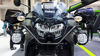 AllNew 2023 Kawasaki KLR 650 Completely Glides from ABS to Legendary Adventure Motorcycle Traveler [upl. by Ispep518]