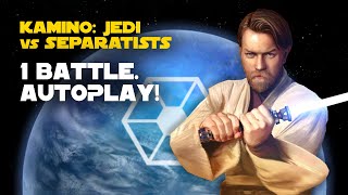 Kamino Jedi vs Separatists Galactic Challenge  SWGOH GC X [upl. by Luke]