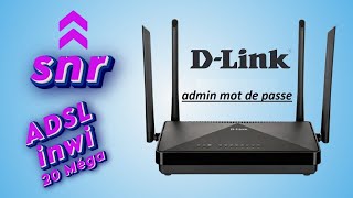 ADSL EXTRA INWI mot de passe admin [upl. by Enimajneb]