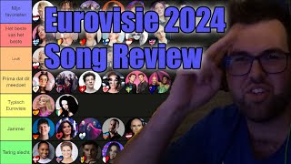 De Uitgebreide Eurovisie 2024 Song Review [upl. by Suiraj]