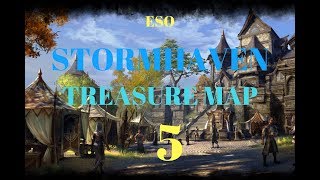 ESO STORMHAVEN TREASURE MAP 5 [upl. by Yeldnarb714]