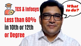 Eligibility criteria for TCS Wipro or Infosys etc not met Do This [upl. by Aremmat]