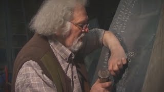 Unintentional ASMR 🔨 Welsh Stone Carver Tapping Gently amp Sharing Wisdom [upl. by Anatole]