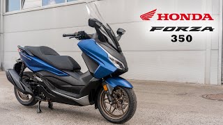 Honda Forza 350 2023 New Model  Walkaround Starting Sound [upl. by Genevra]