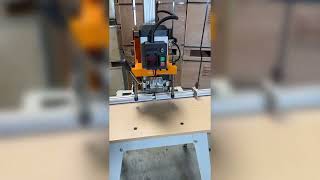 Tooltech Industry Pneumatic Hinge Boring Machine PMH3 [upl. by Einhorn]