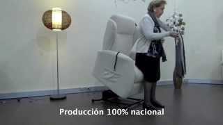 Como funciona un sillón levanta personas [upl. by Donia]