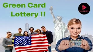 Green Card Visa Lottery  USA [upl. by Donegan]