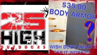 WISH BODY ARMOR DOES IT WORK ONLY 3500 [upl. by Ramos971]