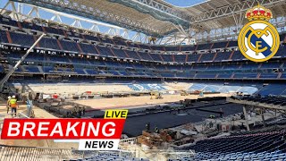 🔴 DIRECTO INTERIOR ⚠️ OBRAS del SANTIAGO BERNABÉU HOY 1 agosto 2022 [upl. by Ybanrab]