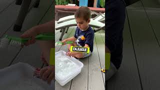 Estimulación Sensorial en Casa 🚗 JUGUEMOS AL AUTOLAVADO 💦 actividadesparaniños [upl. by Denna631]