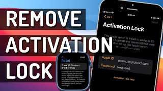 How To Remove Activation Lock From Apple Watch [upl. by Ynoffit380]