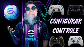 EFOOTBALL 2024 🎮 Configurar CONTROLE [upl. by Enyak]