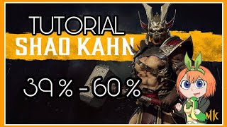 TUTORIAL Combo Shao Kahn mk11 en español [upl. by Adriane375]