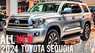 2024 Toyota sequoia platinum  luxury SUV in detail CAR UPDATE [upl. by Aliet]