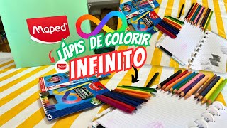 TESTANDO O LÁPIS DE COR INFINITO DA MAPED 😱  será que funciona [upl. by Urban]