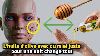 Comment mélanger de lhuile dolive avec du miel juste pour une nuit change tout [upl. by Mullins347]