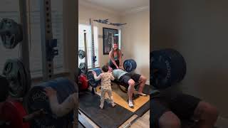 Bench Press 405 lbs prank 🤣💪funny prank shorts tiktok [upl. by Enyahs]