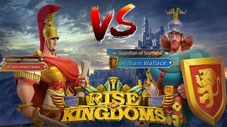 RISE OF KINGDOMS  WILLIAM WALLACE AND SCIPIO AEMILIANUS RATING [upl. by Sigismondo699]