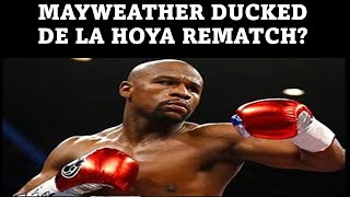 DID FLOYD MAYWEATHER PUT DUCK SAUCE ON THE REMATCH WITH OSCAR DE LA HOYA [upl. by Shepperd303]