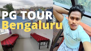 Best PG Tour  Domlur Bengaluru  PG for Gents with Food  Rent  CAwithRaushan [upl. by Ydnih]