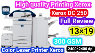 Xerox Docucolor 250 Review How To specification Xerox Docucolor 250 [upl. by Ennayar]