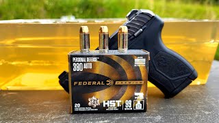 Federal HST 380 Micro 99gr Ballistic Gel Test amp Review 380acp [upl. by Anneliese]