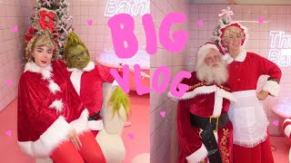 OUR LAST VIDEO OF THE YEAR  grwu the grinch  ice skating  Sophia and Cinzia [upl. by Nojel]