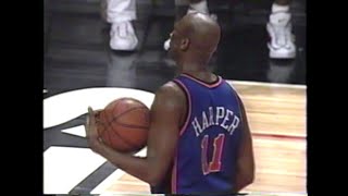 Derek Harper and Anthony Mason Screw Up Inbounds Play 1996 [upl. by Htenay]