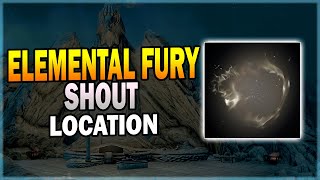 Elemental Fury Shout Locations in Skyrim  Skyrim Shout Guide [upl. by Arias]