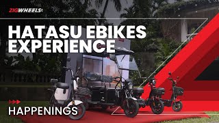 HATASU EBikes Experience  ZigwheelsPh [upl. by Aylward]