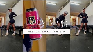 VLOG  FIRST DAY BACK AT THE GYM  SLIM THICK FIGURE WORKOUT  DUMBBELL amp WEIGHTS [upl. by Odoric332]