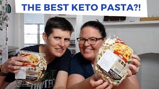 Great Low Carb Bread Co keto pasta taste test  just like real pasta [upl. by Namus]