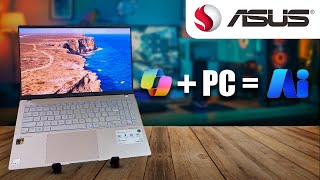 Snapdragon X Elite Laptop  Asus Vivobook S15 OLED  Copilot  PC  AI Laptop [upl. by Colon]